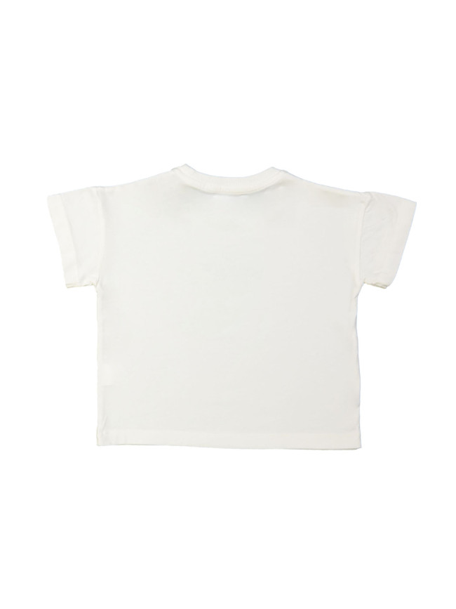 T-shirt requin écru