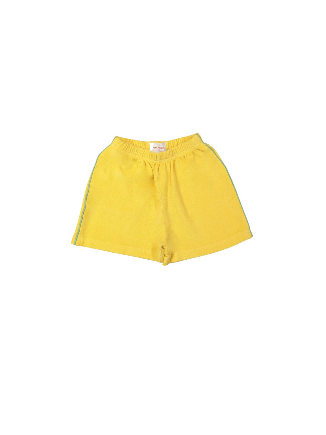 Short éponge jaune