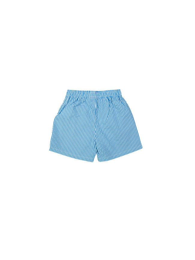 Zwemshort WW rayé petrol