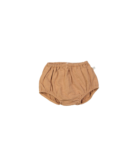 Bloomer rayé brun clair