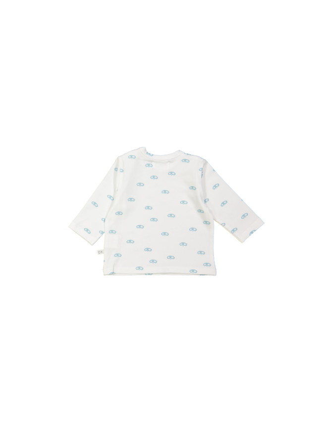 T-shirt masque bleu foncé