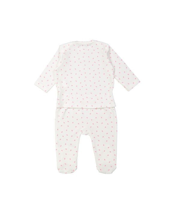 Pyjama fraise blanc