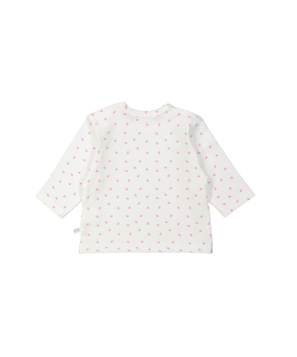 T-shirt fraise blanc