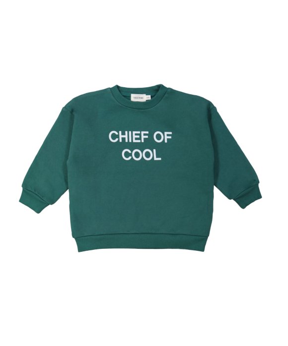 Sweater chef cool vert foncé