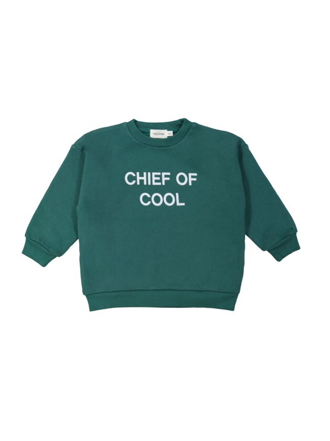 Sweater chef cool vert foncé