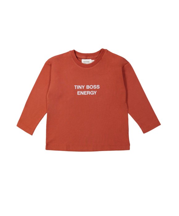 T-shirt petit patron rouille