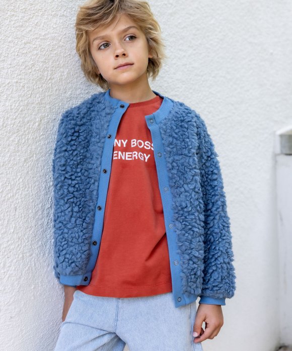 T-shirt petit patron rouille
