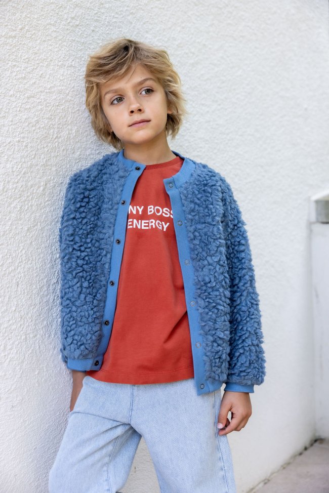 T-shirt petit patron rouille
