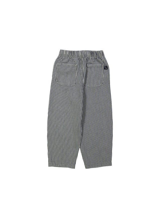 Jeans rayé gris