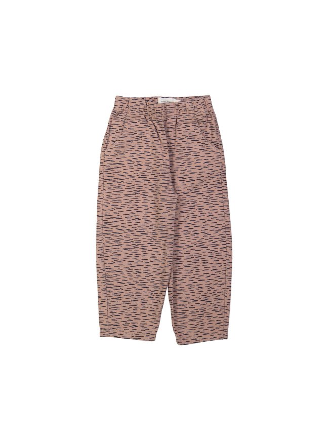 Pantalon zèbre vieux rose