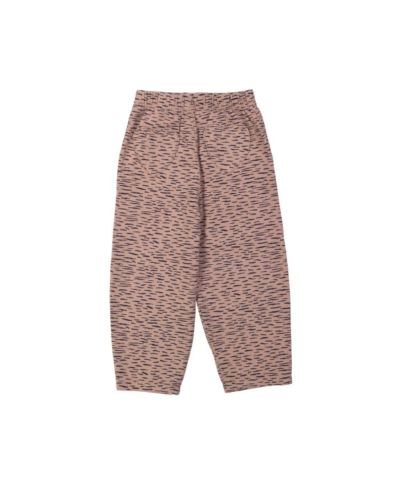 Pantalon zèbre vieux rose