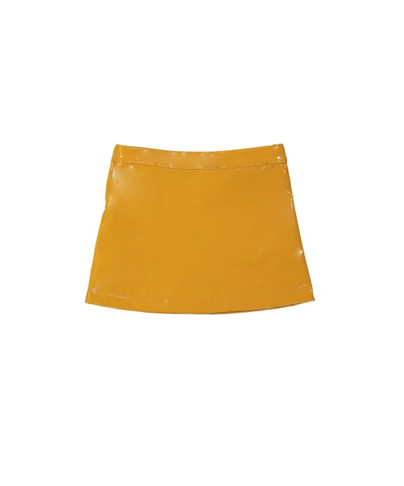 Mini jupe ocre