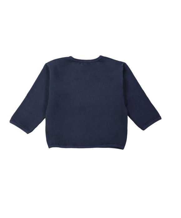 Sweater animal ami bleu foncé