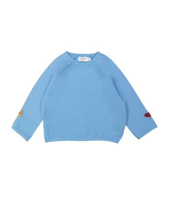 Sweater symboles bleu clair