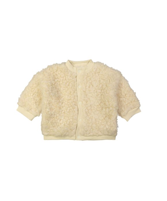 Veste teddy beige