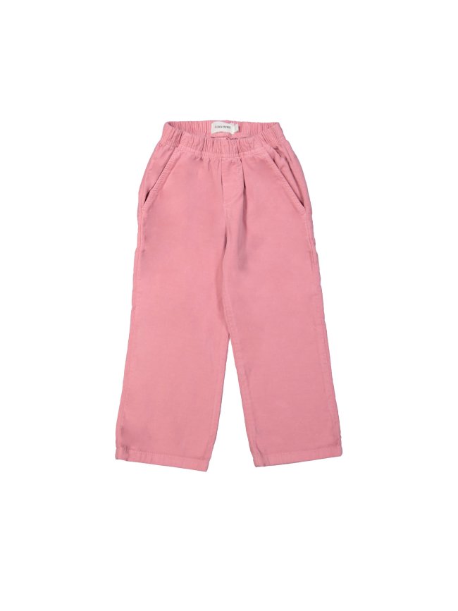 Pantalon velours rose