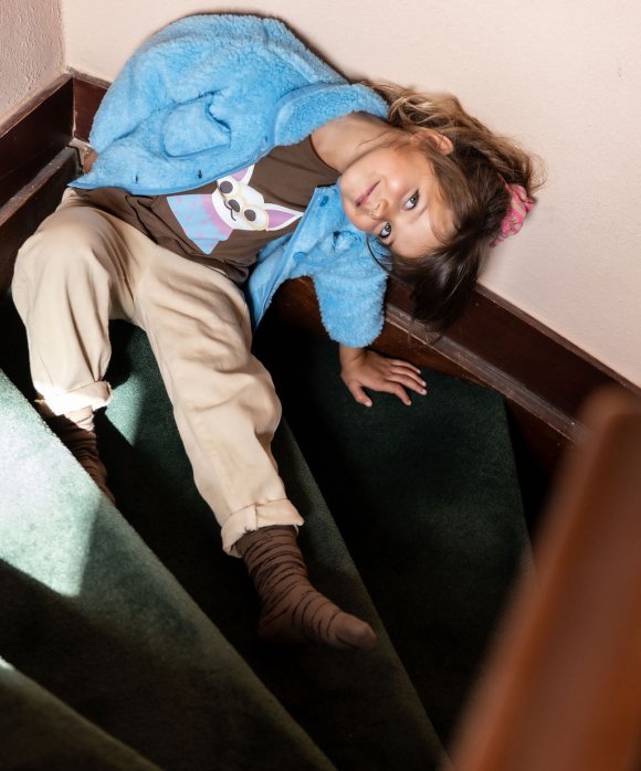 Pantalon balloon beige