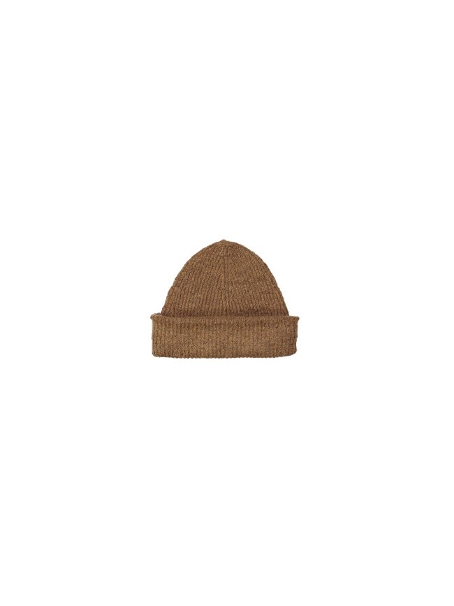 Bonnet tricot marron