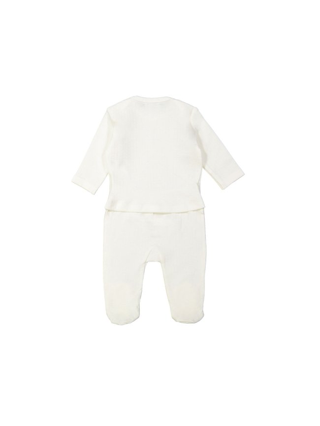 Pyjama ajour écru