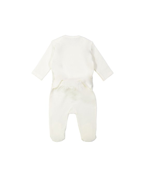 Pyjama ajour écru