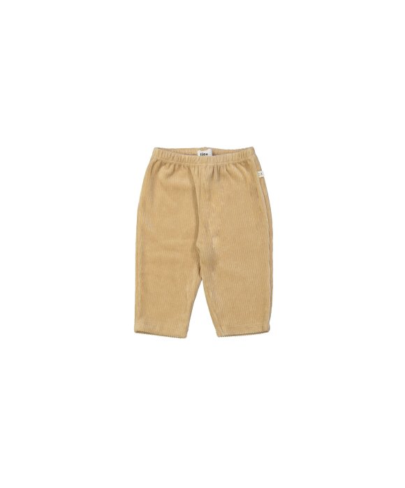Confortable Pantalon velours côtes beige