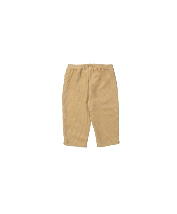 Confortable Pantalon velours côtes beige