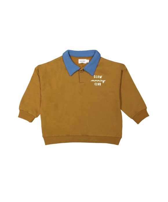 Polo Sweater matinée tranquille camel