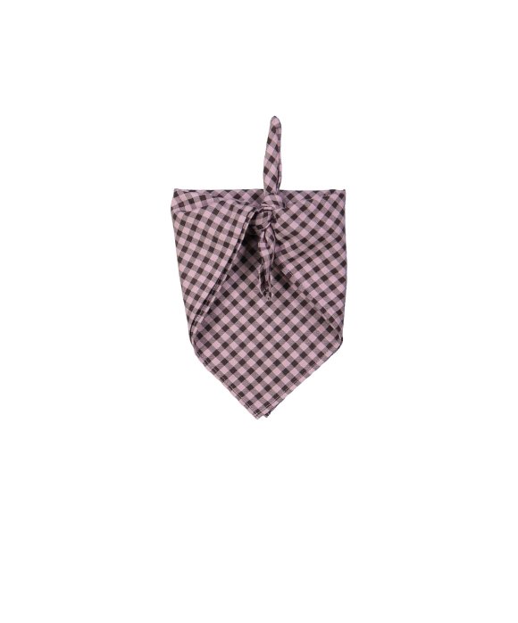Écharpe carreaux rose
