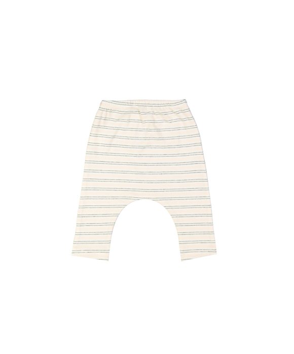 pantalon mini rayure rose clair