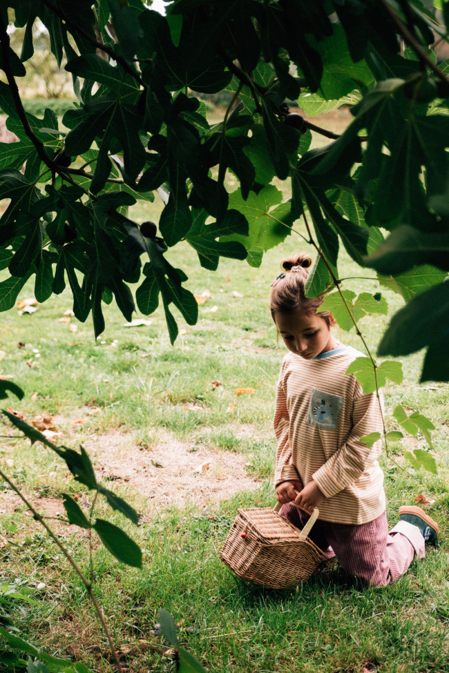 T-shirt singe moutarde