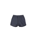 short confortable mini bleu foncé