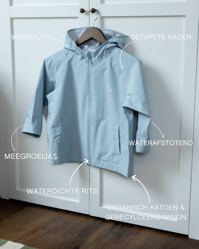 Veste d'été bleu clair