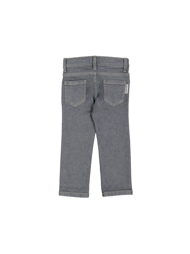 Jeans régulier zip gris clair