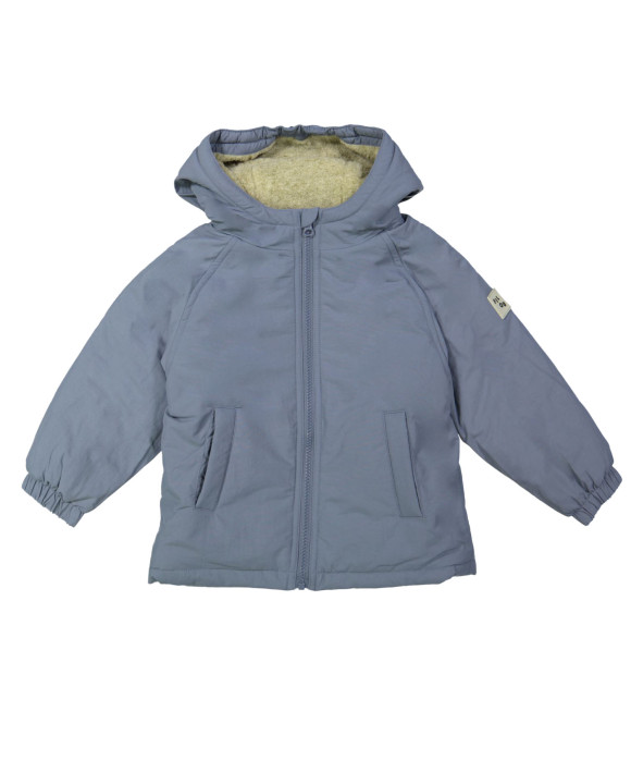 Veste hiver gris-bleu