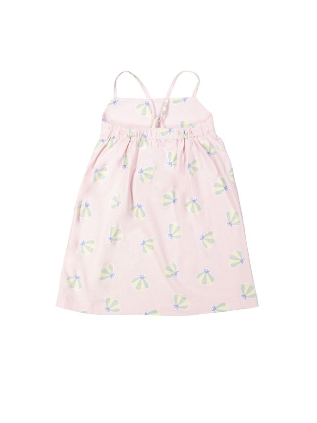 Robe en jersey coquilles lilas