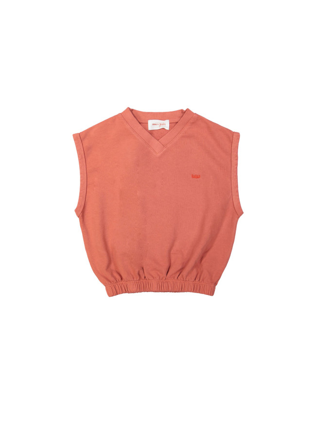 Debardeur rouge foncé