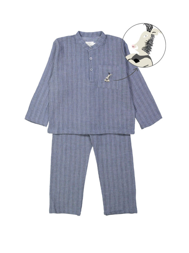 Pyjama ever bleu foncé