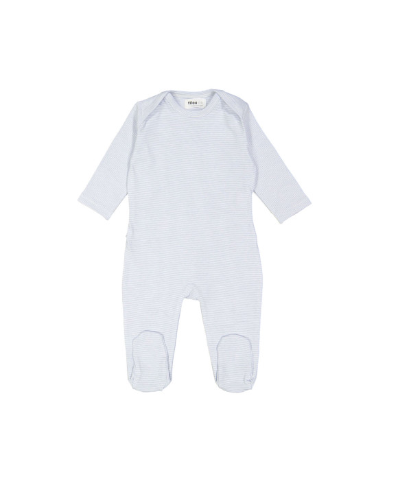 Pyjama rayée bleu