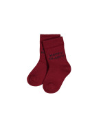 chaussettes happy clappy bordeaux