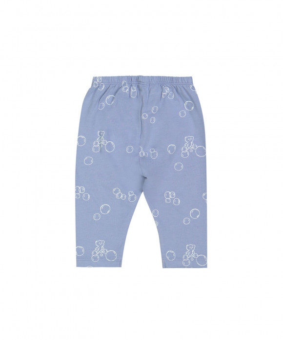 pantalon little soap all over bleu