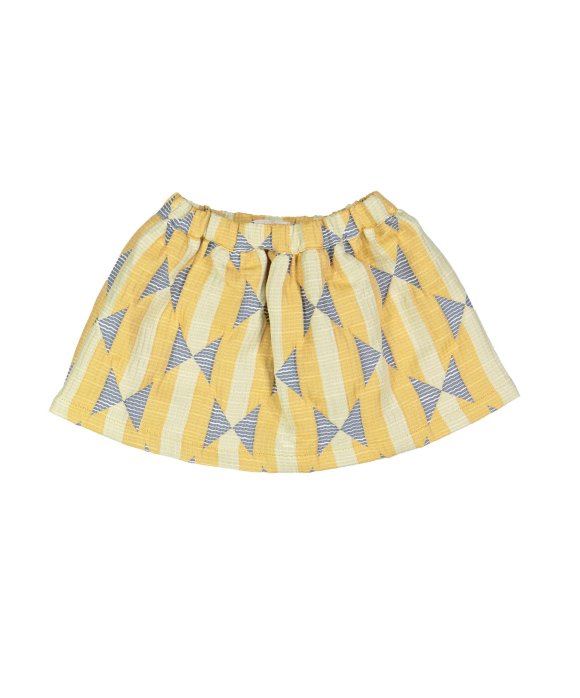 Jupe bow jaune