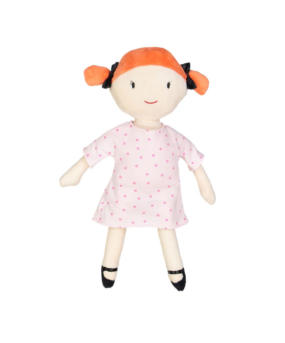 Robe de poupée rose clair