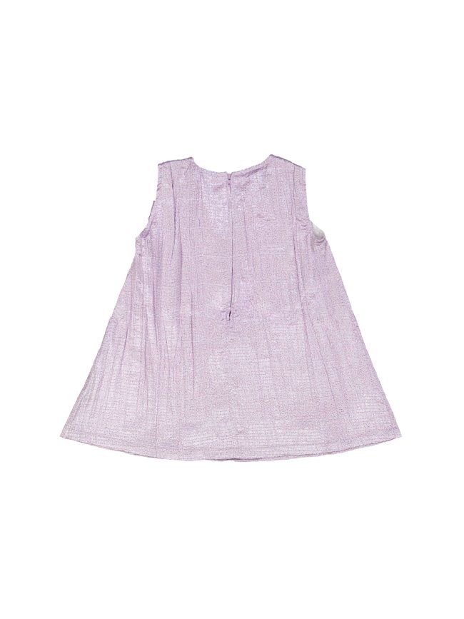 Robe métallisé rose