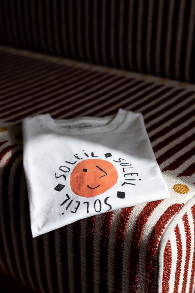 T-shirt soleil écru