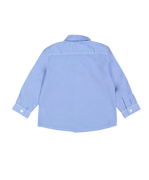 Chemise avec cravate lavande