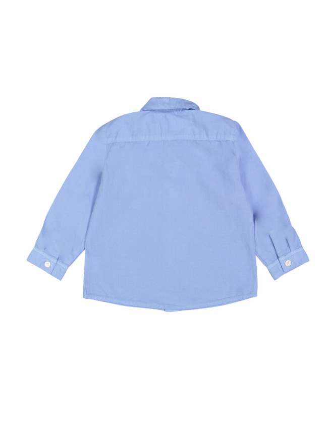 Chemise avec cravate lavande