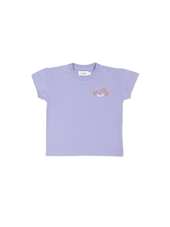 T-shirt filou lilas