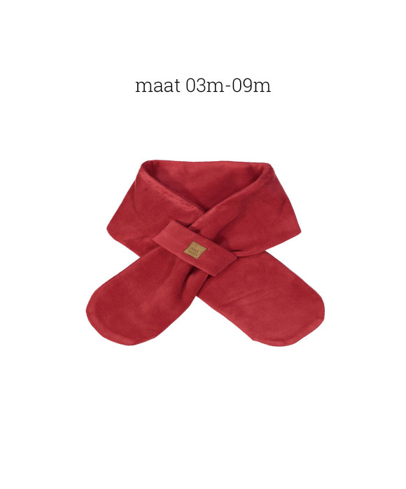 écharpe polar bordeaux