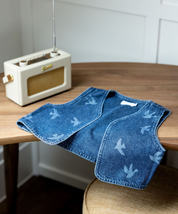 Jean gilet mouette