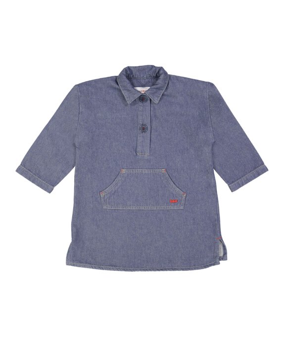 robe en jeans bleu